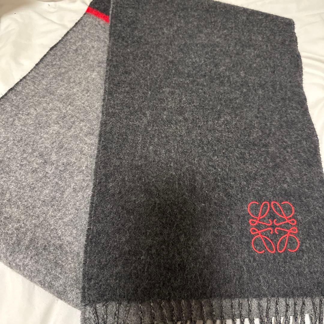 ロエベ LOEWE マフラー リバーシブル