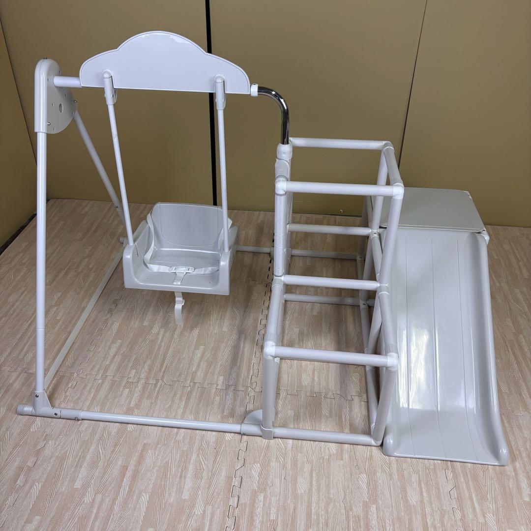 除菌清掃済　☆美品☆　野中製作所　マイファーストキッズパーク　ホワイト