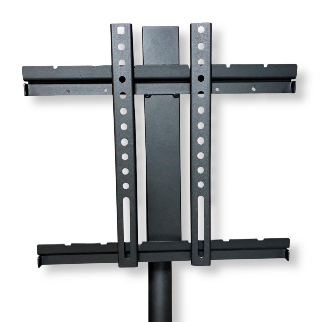 イコールズ　テレビスタンド wall A2ハイタイプ 黒 サテンブラック