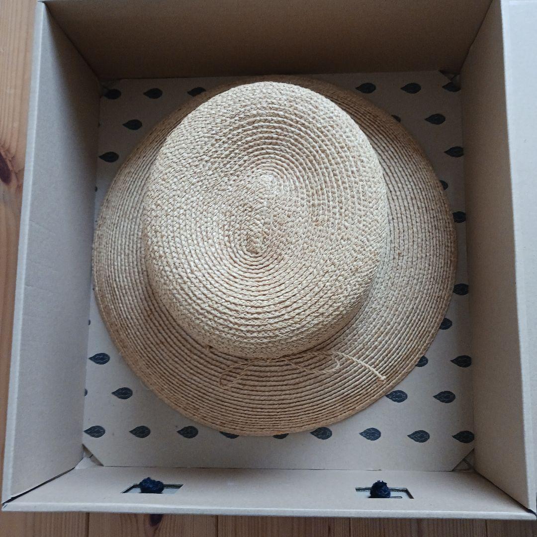 HELEN KAMINSKI ヘレンカミンスキー　ベージュ 麦わら帽子 箱付き