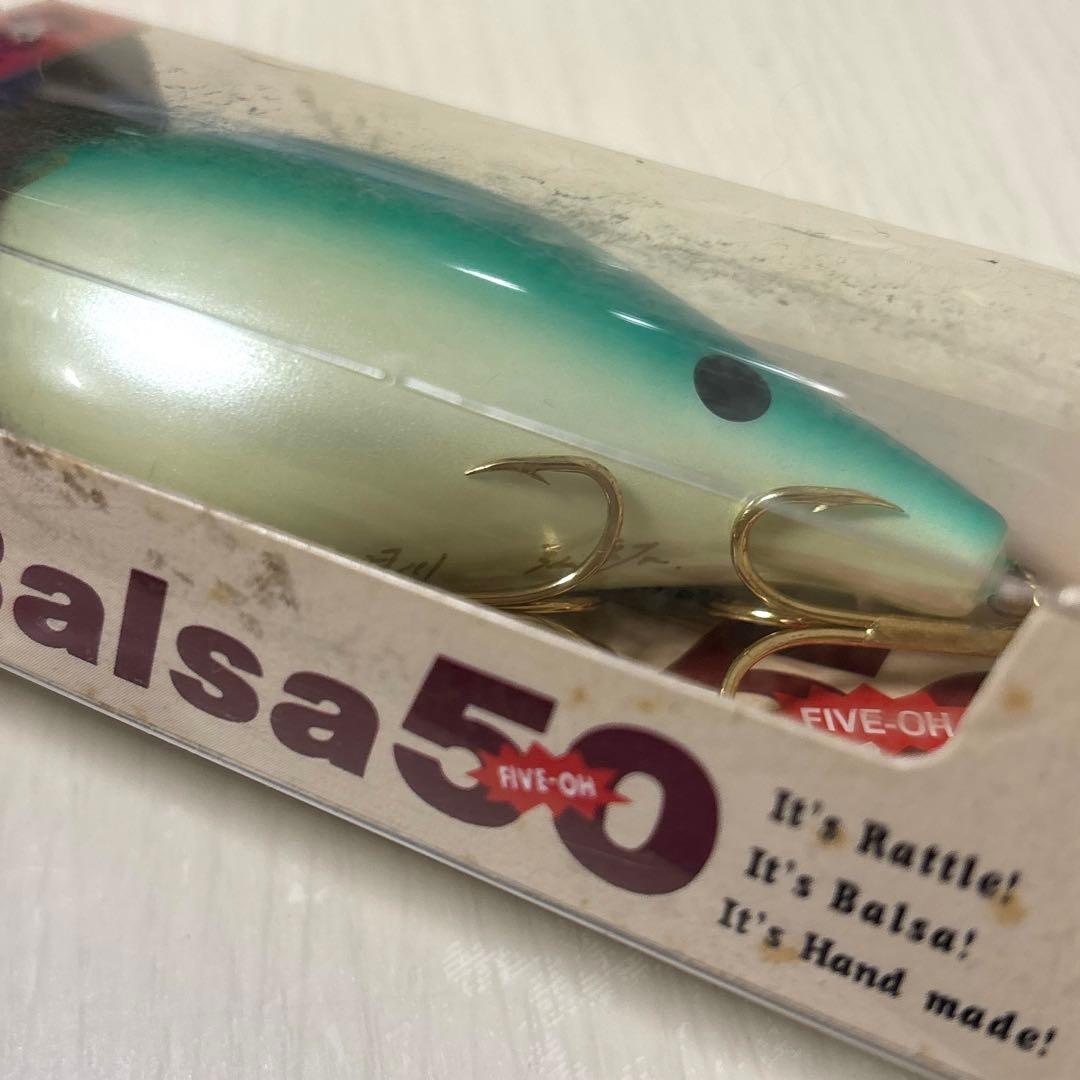 未使用品　バルサ５０ オリジナル サイン入