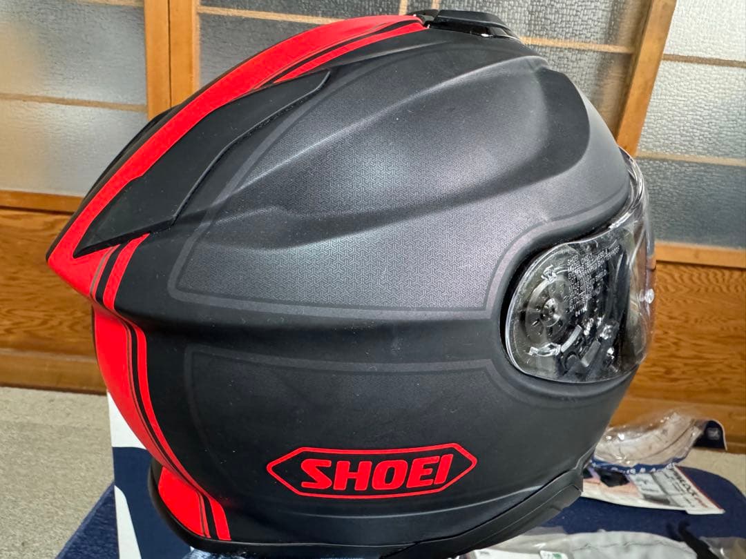 SHOEI フルフェイスヘルメット ブラック/レッド