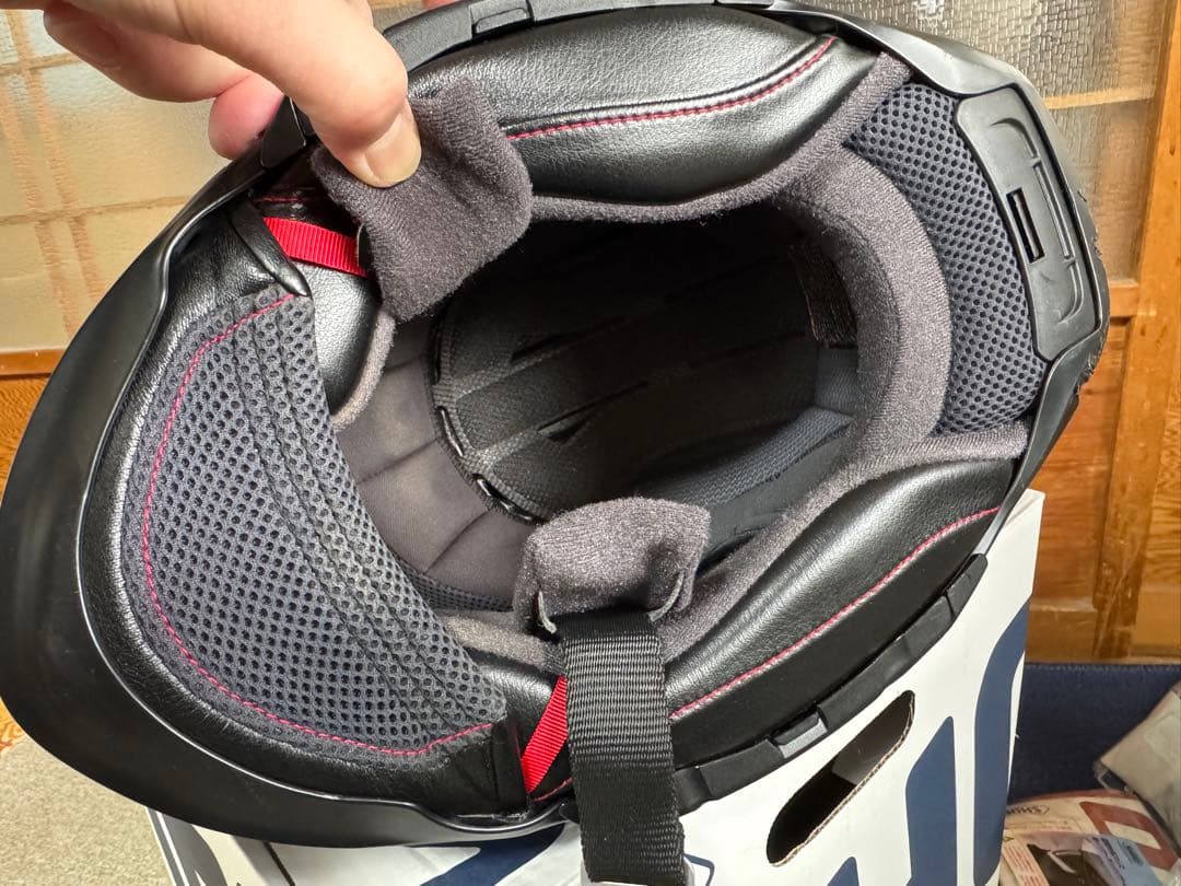 SHOEI フルフェイスヘルメット ブラック/レッド