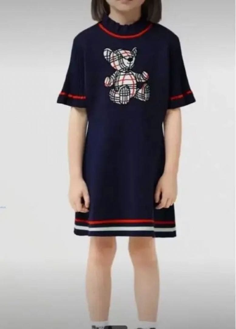 BURBERRY アヴリル テディインターシャ セータードレス　128