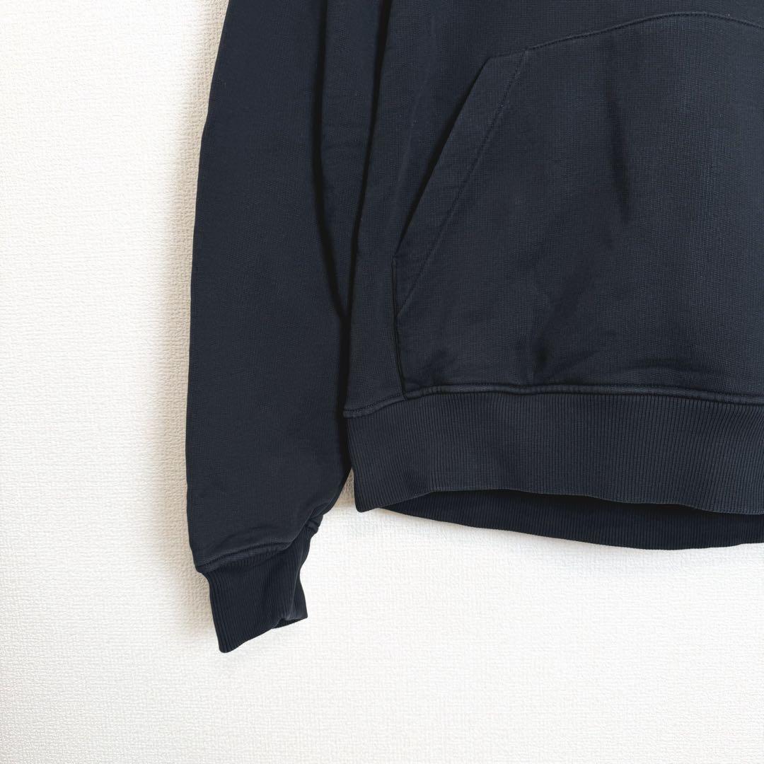 AMI PARIS アミパリス フーディ パーカー ブラック ワッペン