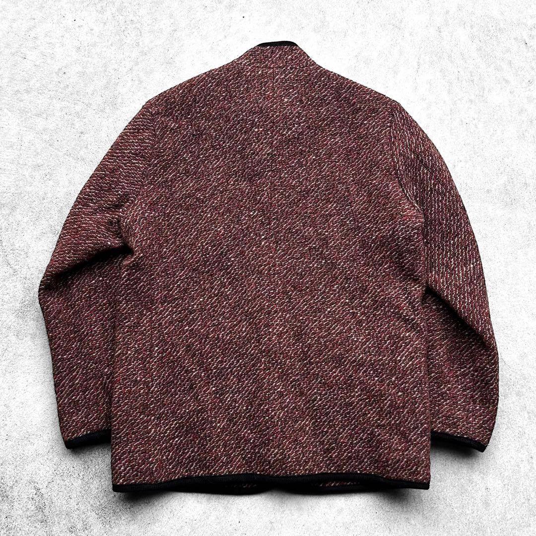 専用！新品同様 Papas+ スタンドカラー ツイード ウール ジャケット