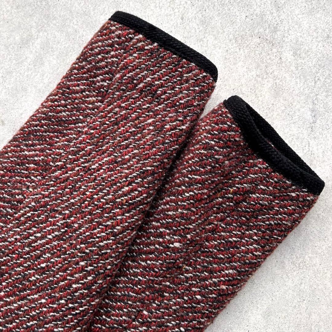 専用！新品同様 Papas+ スタンドカラー ツイード ウール ジャケット