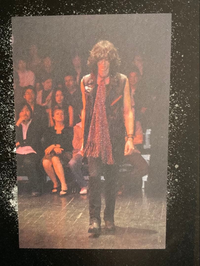 NUMBER (N)INE 05S/S ナイトクローラー期 赤×黒のラメストール