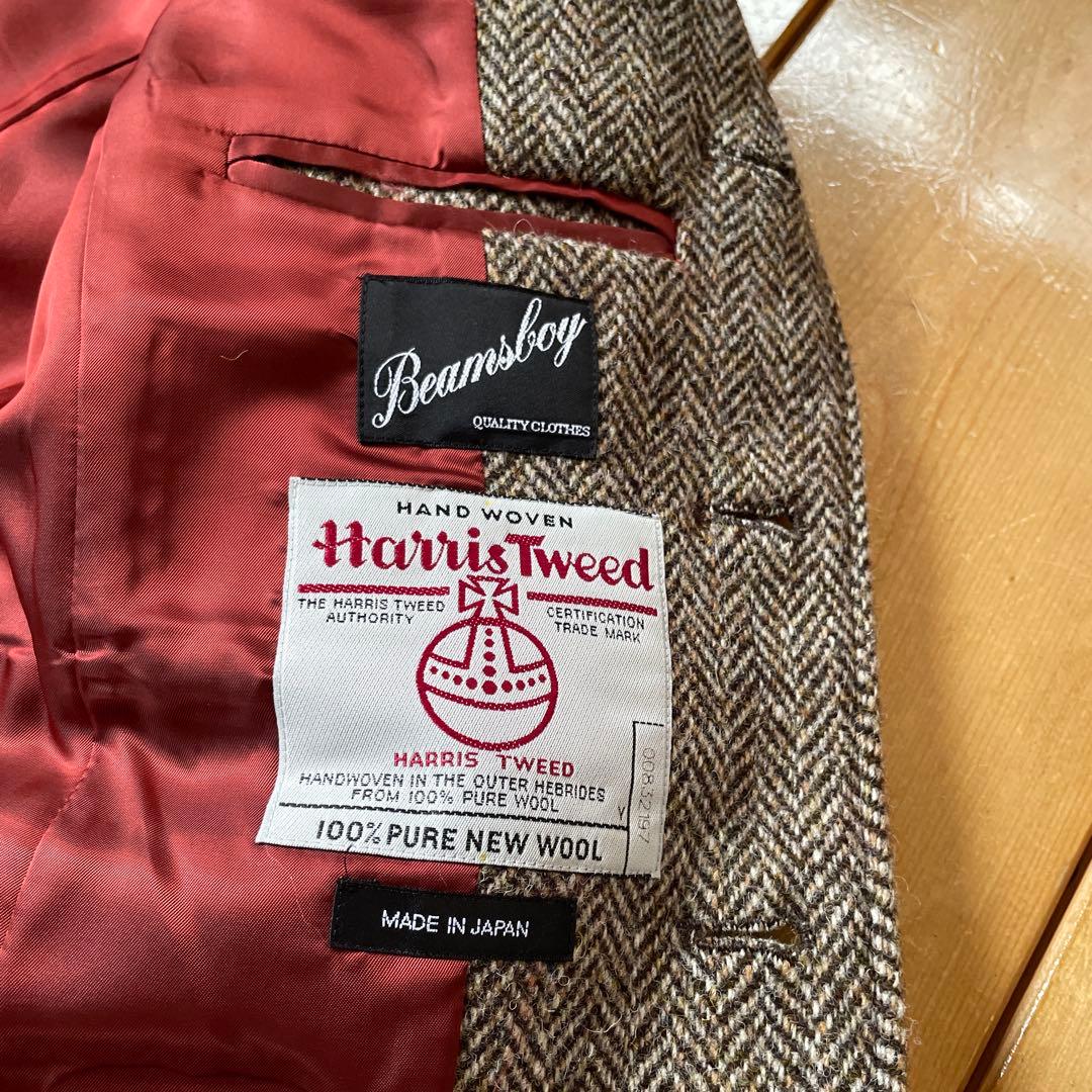 Harris Tweed ×beams boy ジャケットベストセット