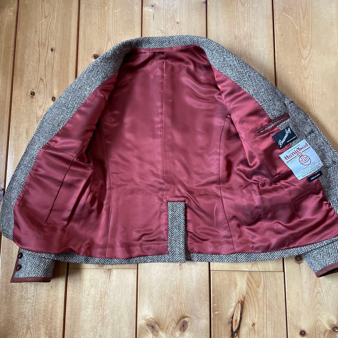 Harris Tweed ×beams boy ジャケットベストセット