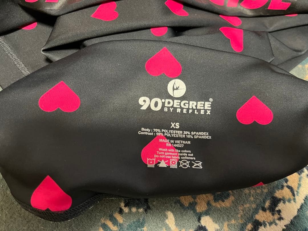 mi　ジャザサイズ　ハートレギンス　xs