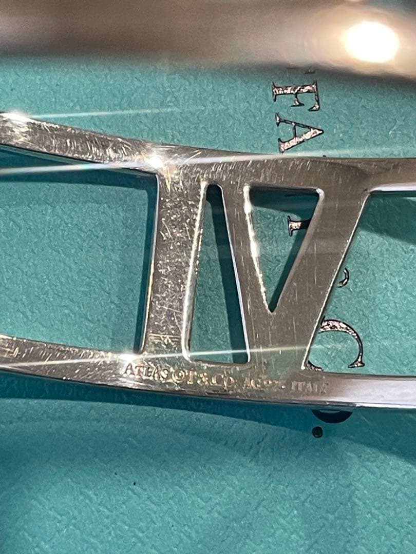 貴重　Tiffany & Co. オープンアトラス バングル 925シルバー