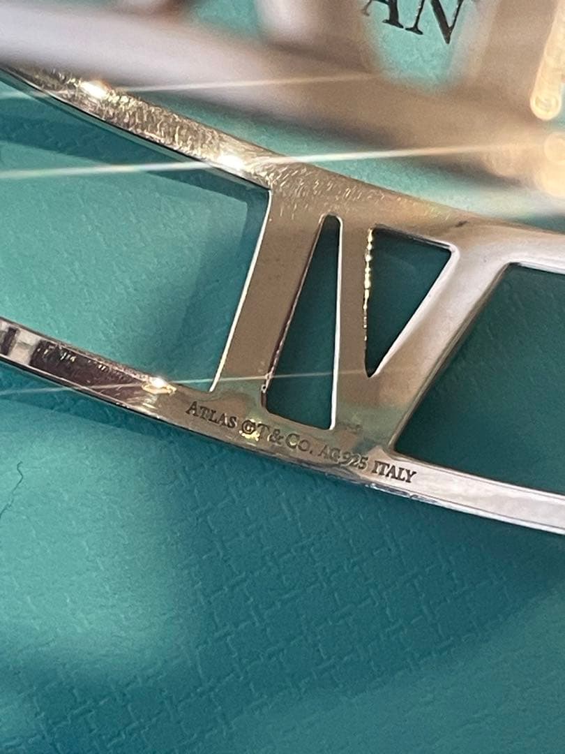 貴重　Tiffany & Co. オープンアトラス バングル 925シルバー