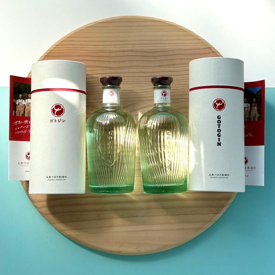 GOTOJIN ２本セット 五島つばき蒸溜所　ゴトジン２本