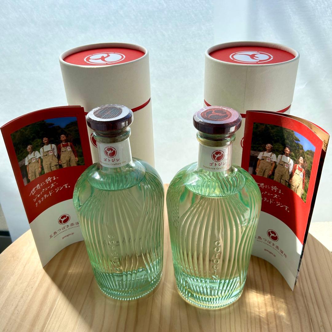 GOTOJIN ２本セット 五島つばき蒸溜所　ゴトジン２本