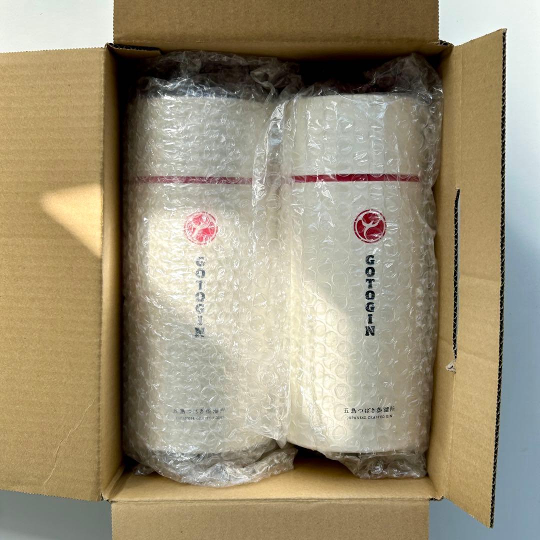 GOTOJIN ２本セット 五島つばき蒸溜所　ゴトジン２本