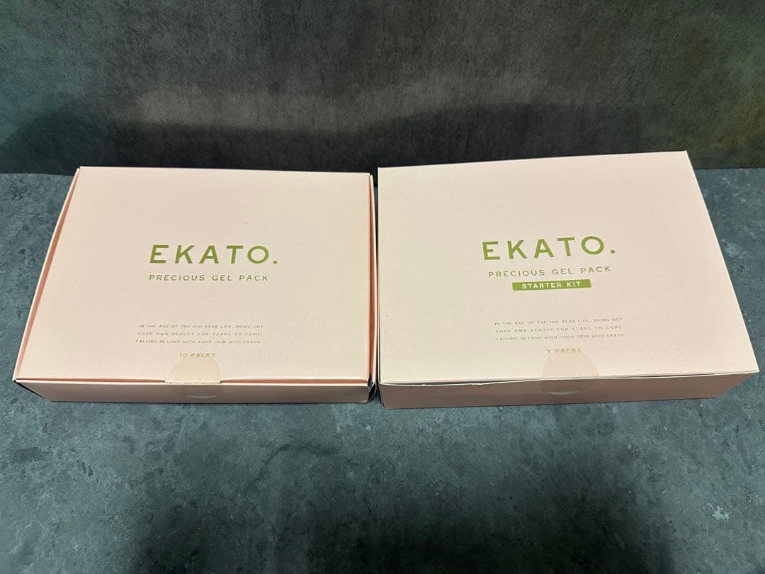 【新品未使用】EKATO. エカト プレシャスジェルパック 10回分&3回分