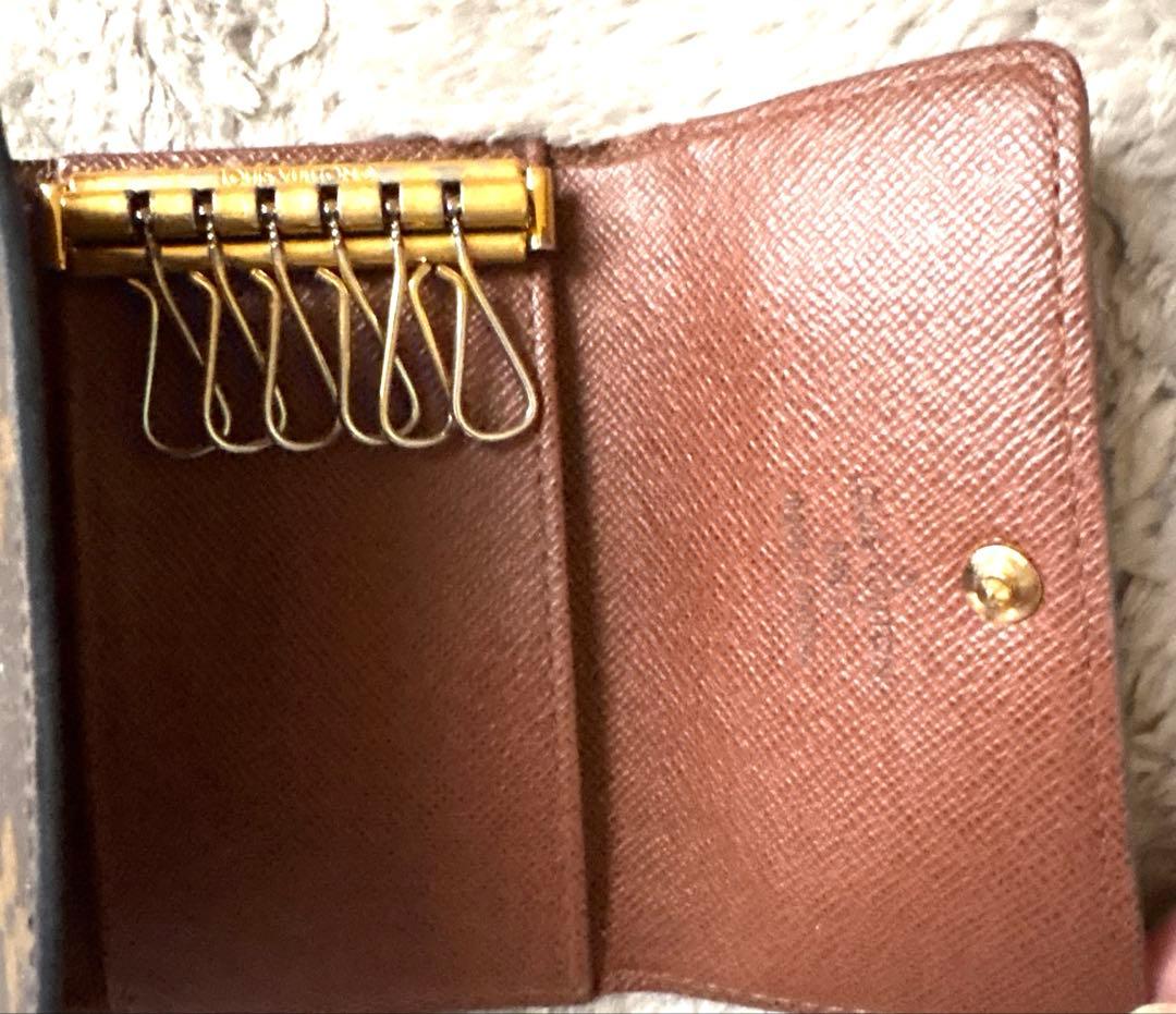 ❤️LOUIS VUITTON✴︎ルイヴィトン モノグラム6連キーケース