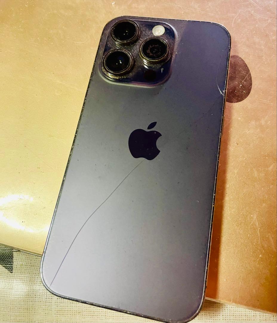 iPhone14 Pro 128GB ディープパープル SIMフリー ジャンク品