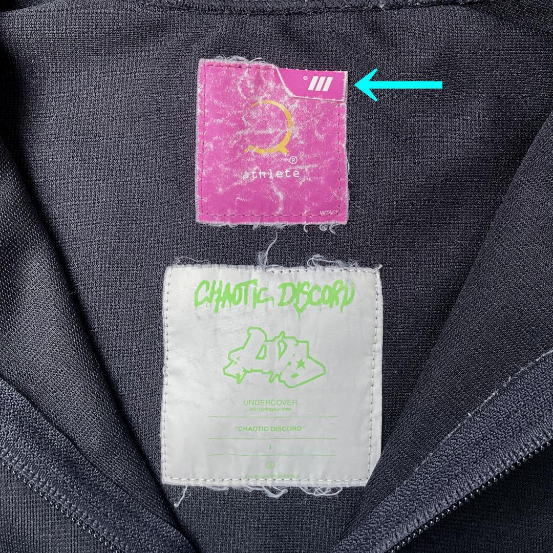 【2001年日本製】アンダーカバー ジャージ DISCORD期 WTAPS