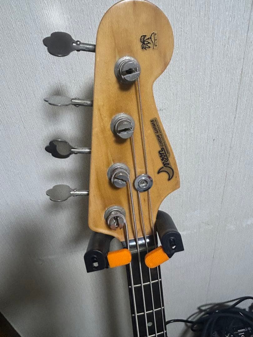 ベース MOON JJ-4 JAZZ BASS BARTOLINI
