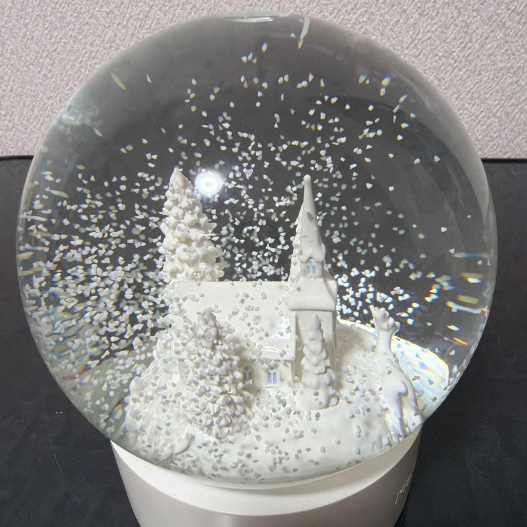  ウェッジウッド スノードーム クリスマス 箱 取説 インテリア