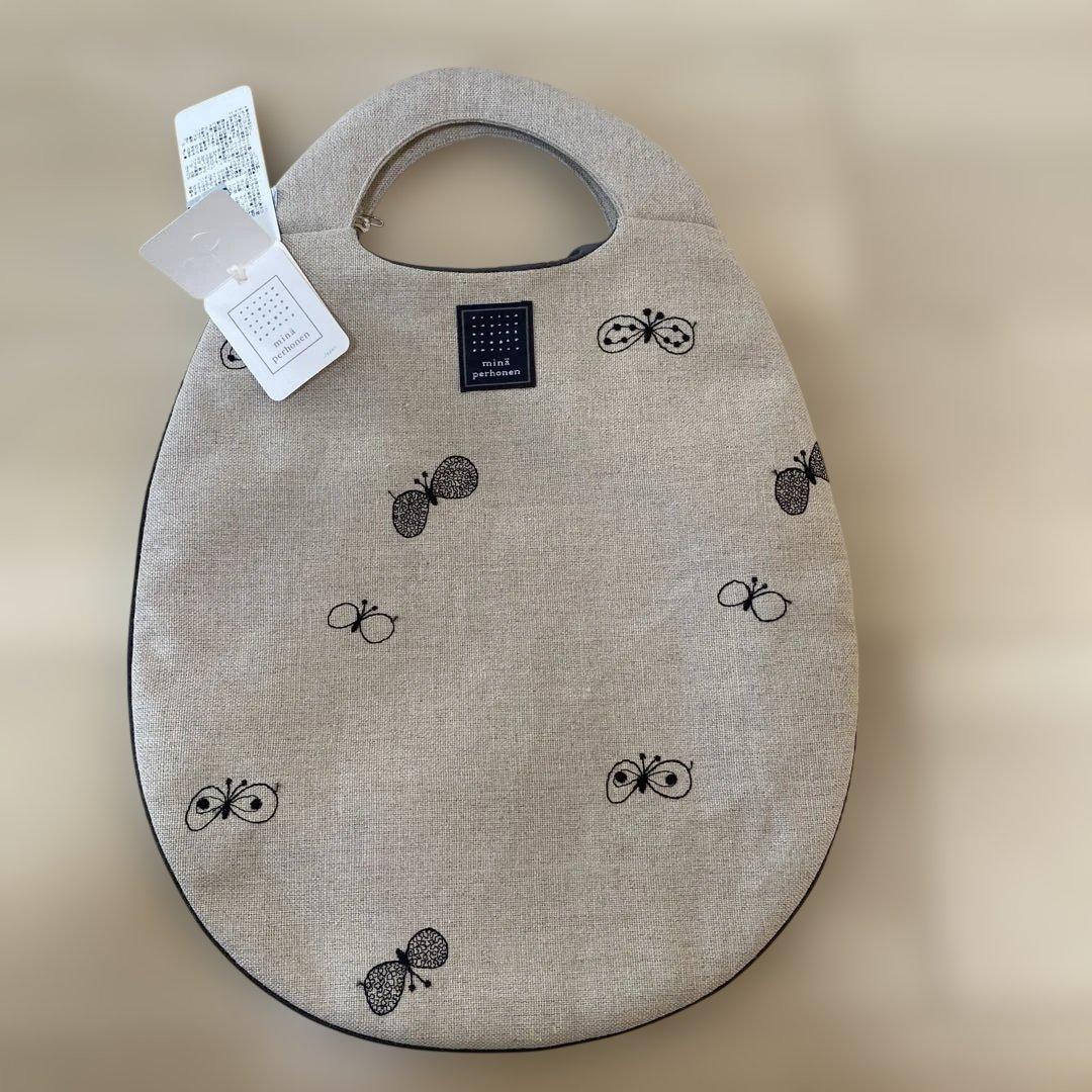 ミナペルホネン　mina perhonen エッグバック　トートバッグ