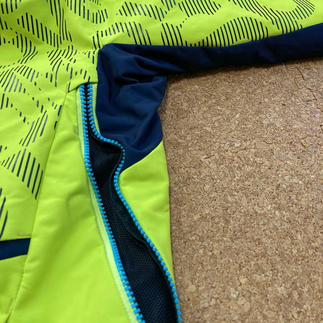 【美品】デサントdescentスキーウェアS.I.Oスキー HEATLメンズ紺黄