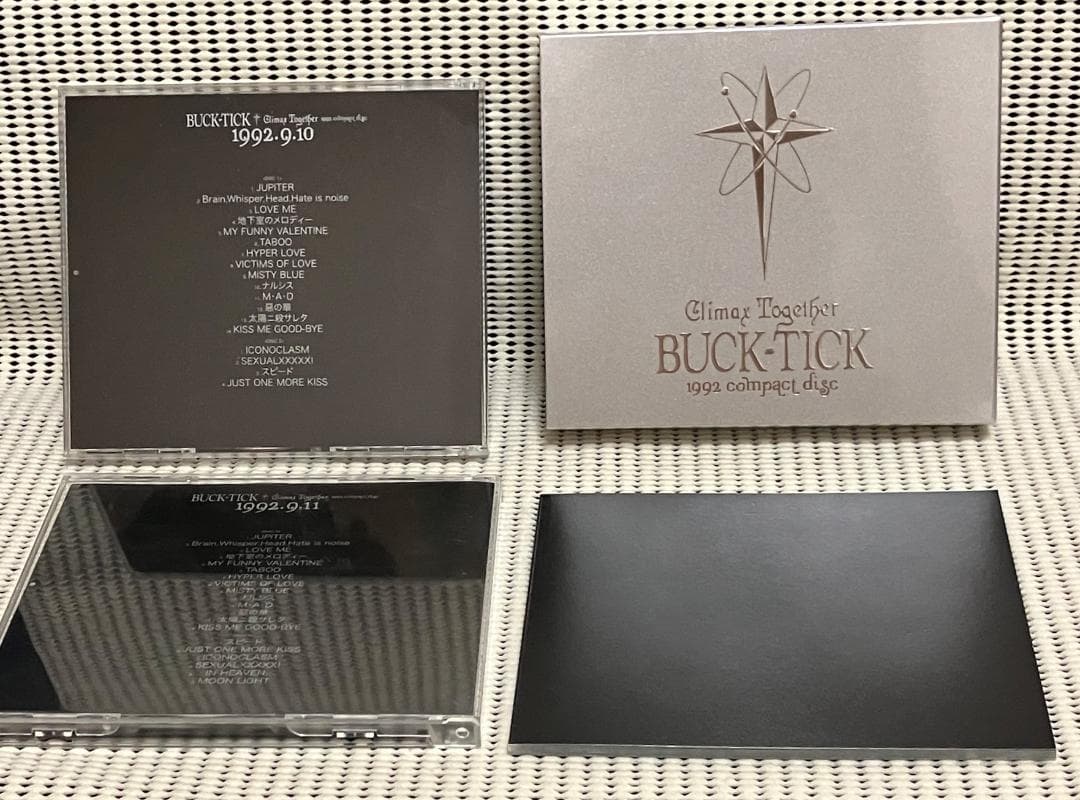 邦楽 BUCK-TICK Climax Together 1992 CD