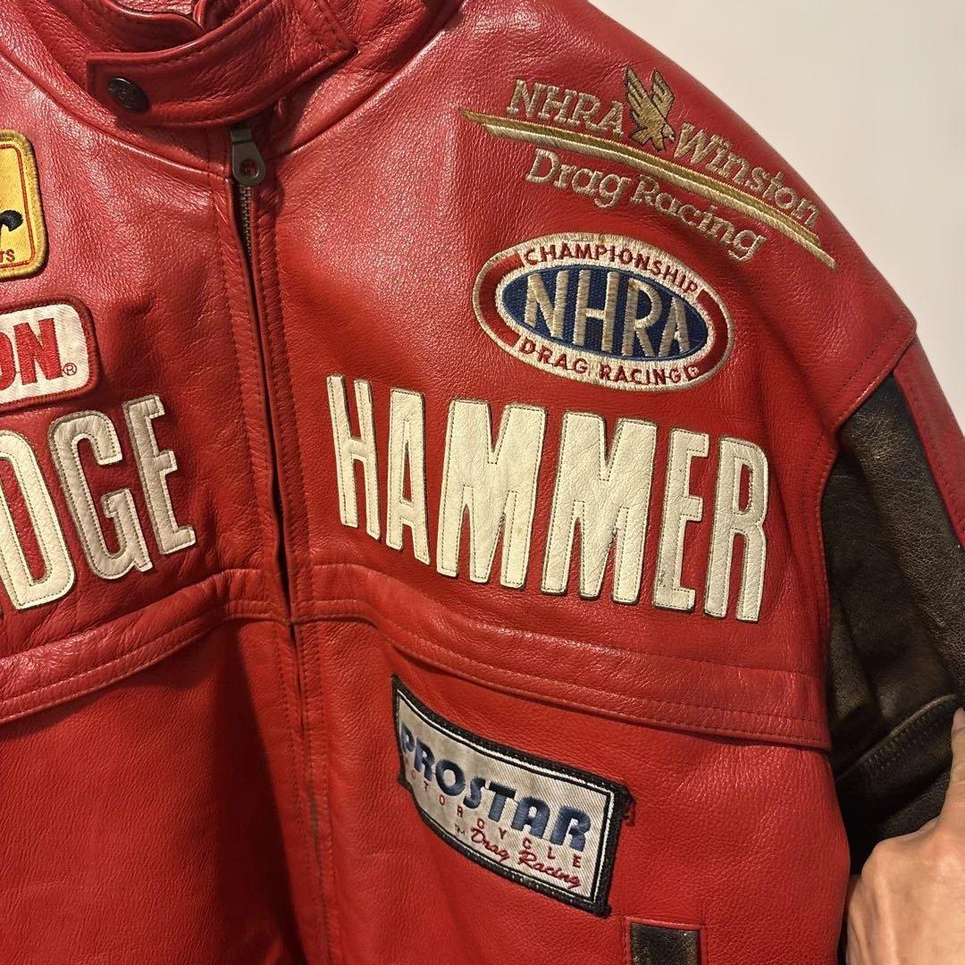 YELLOW CORN レザージャケット レーシングジャケット