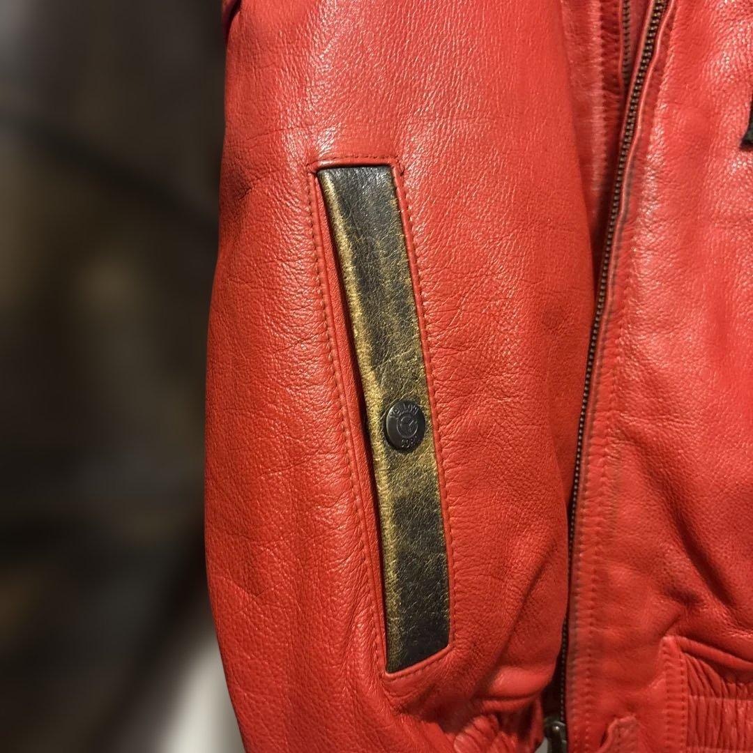 YELLOW CORN レザージャケット レーシングジャケット