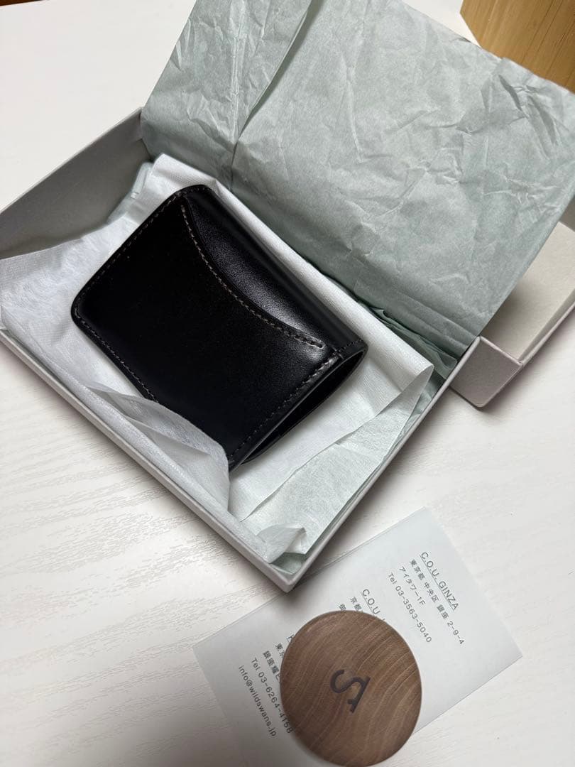 WILDSWANS PALM 2つ折り財布 【ブラック】