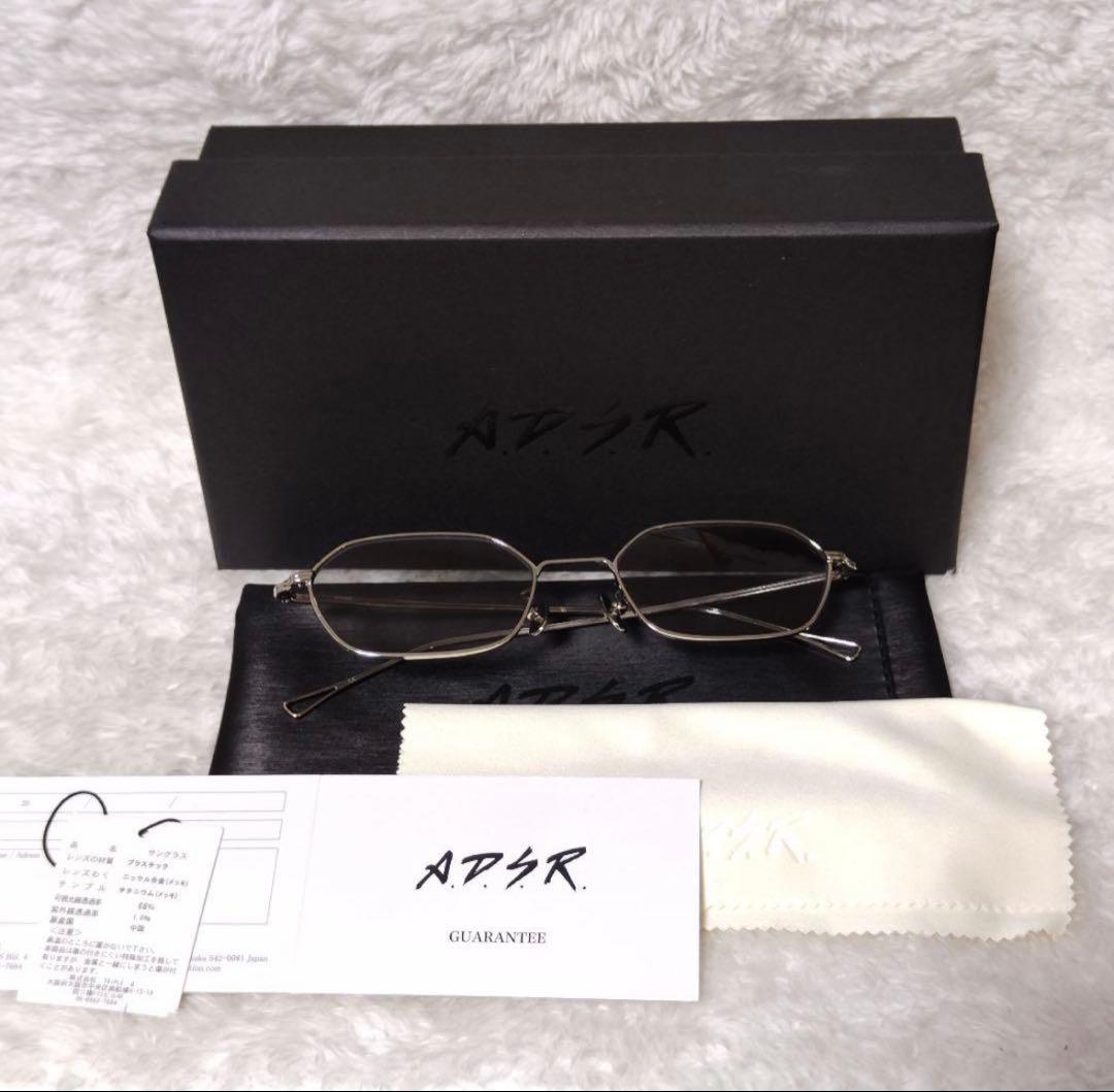 【未使用級】ADSR jason 03b (Silver) サングラス 眼鏡