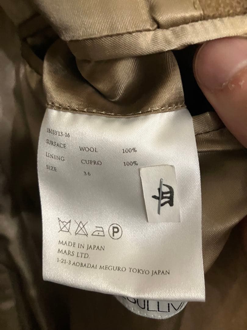 ジョンローレンスサリバン チェスターコート