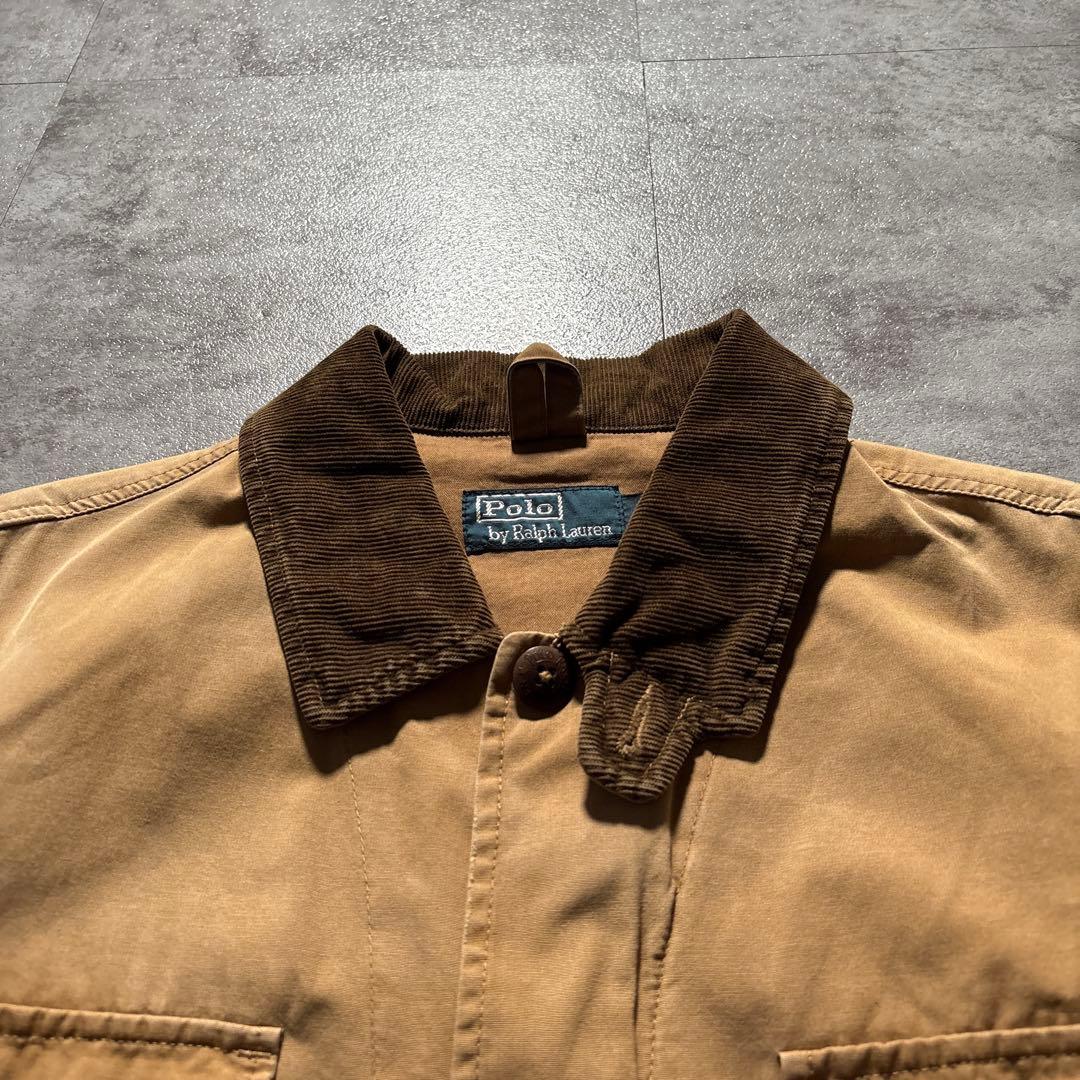 極美品❣️ ラルフローレン　襟コーズ　ハンティングジャケット　オールドラルフ