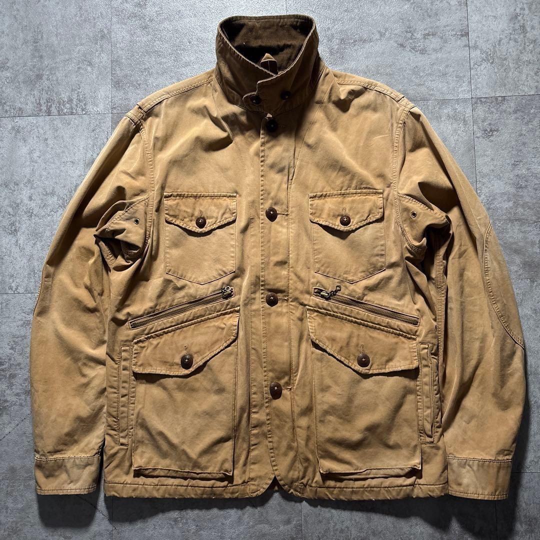 極美品❣️ ラルフローレン　襟コーズ　ハンティングジャケット　オールドラルフ