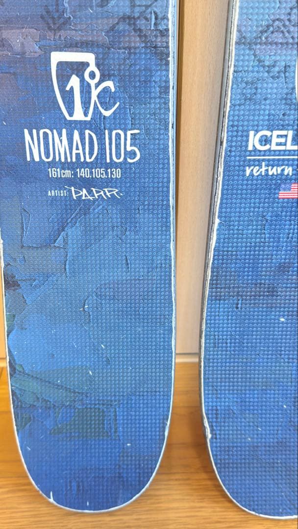 ICELANTIC NOMAD105 161cm スキー板