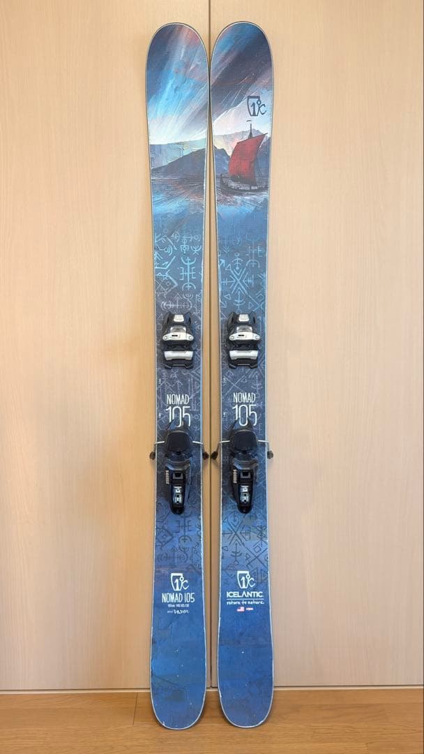 ICELANTIC NOMAD105 161cm スキー板