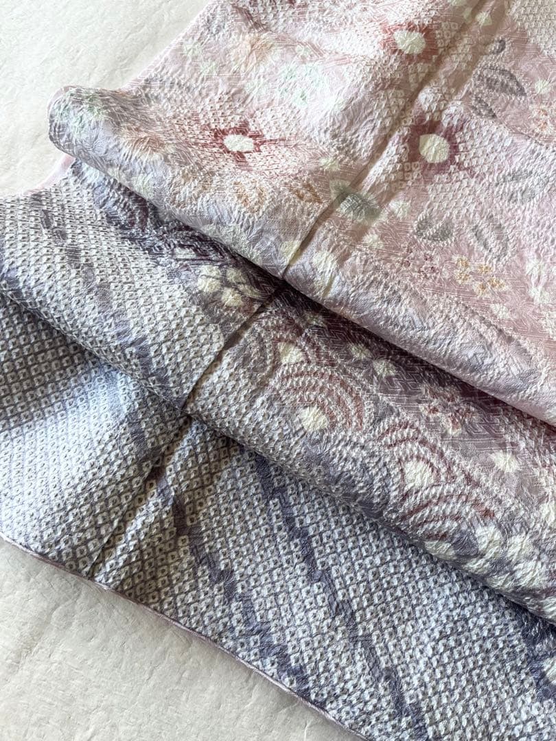 章　藤娘きぬたや◆幻想的な流水文様の訪問着◆総絞り