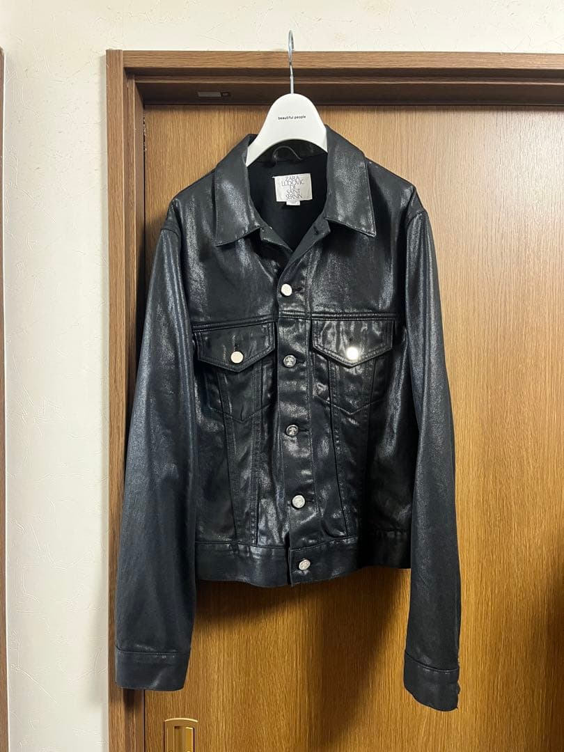 【LUDOVIC DE SAINT SERNIN】コーティングデニムジャケット