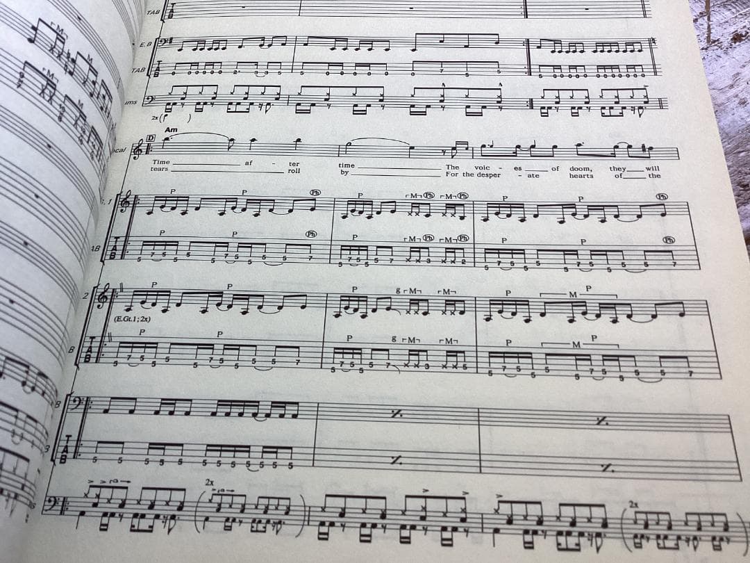 ★楽譜/Y&T/ミュージカリーインコレクト/タブ譜/バンドスコア