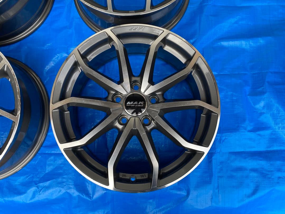 MAK LOWE FF 17×7J　pcd112　48球面座ハブ径57.1ゴルフ
