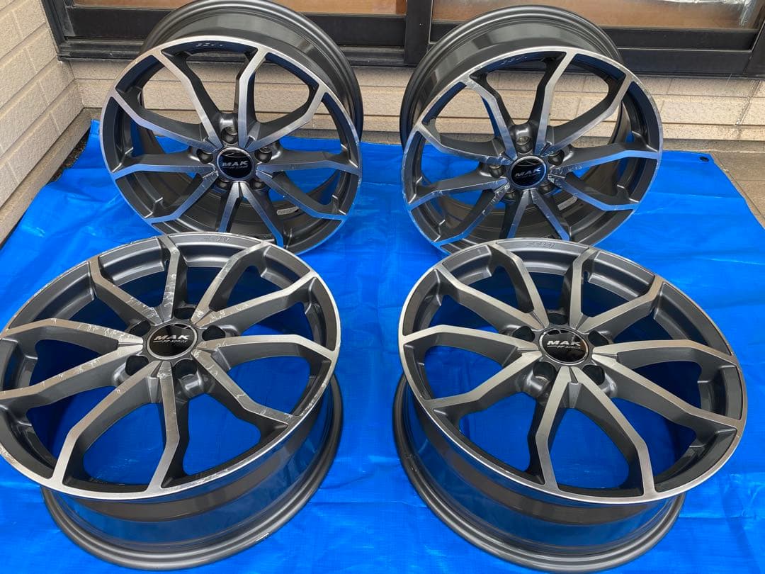 MAK LOWE FF 17×7J　pcd112　48球面座ハブ径57.1ゴルフ