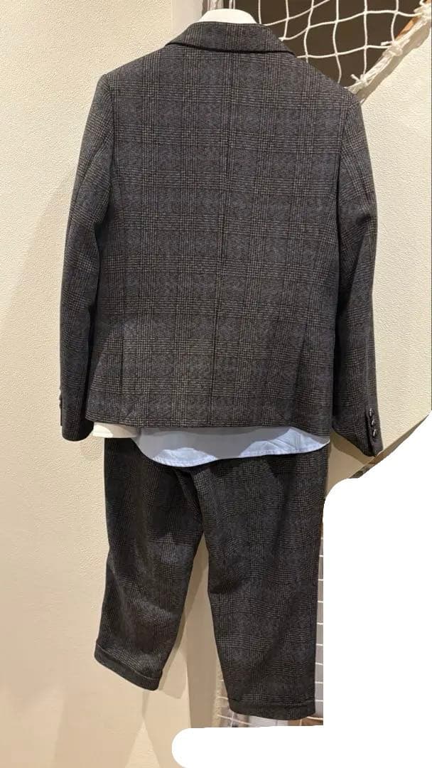 waltz by BEAMS DESIGN スーツ 蝶ネクタイ 灰色 130cm