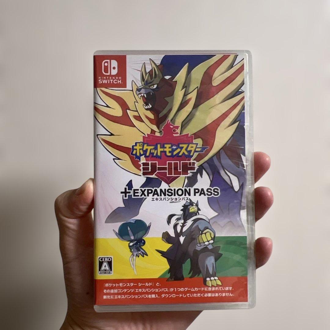 新品 ⚠️ポケットモンスター シールド + EXPANSION PASS