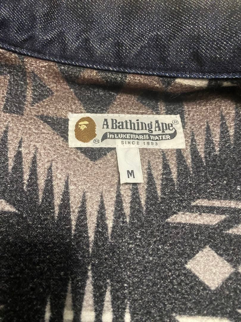 アベイシングエイプ　デニムジャケット