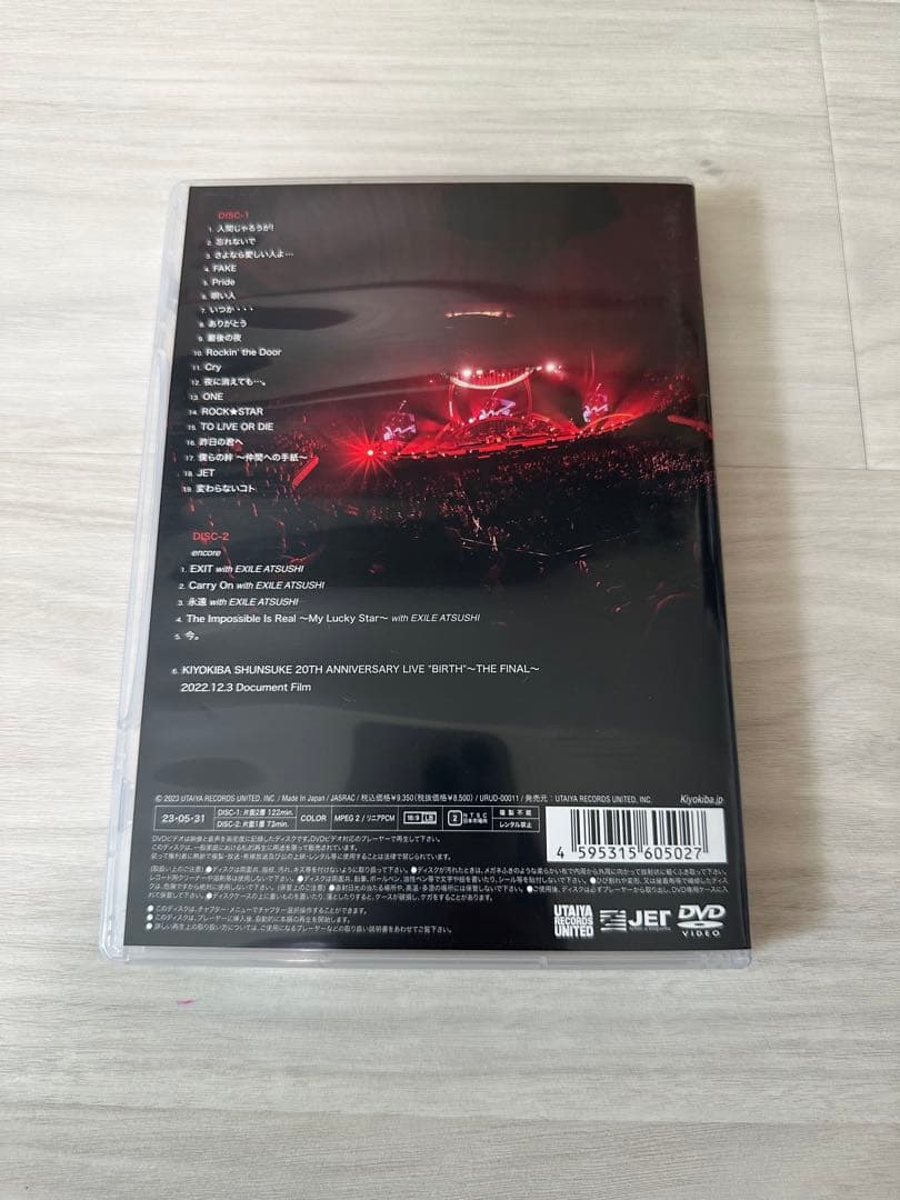 清木場俊介 BIRTH at NIPPON BUDOKAN 2022.12.3