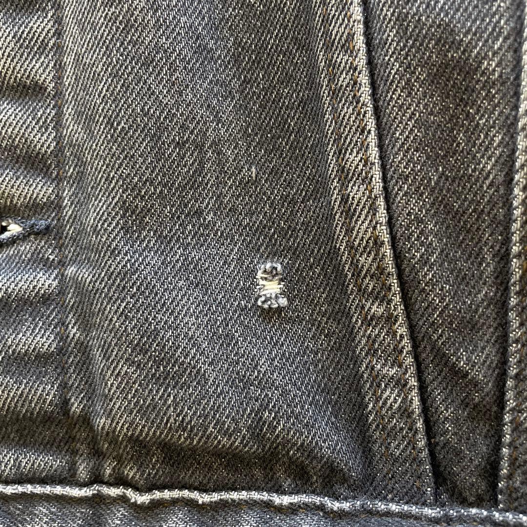 セール！！86s リーバイス 70506 デニムJKT 先染めブラック