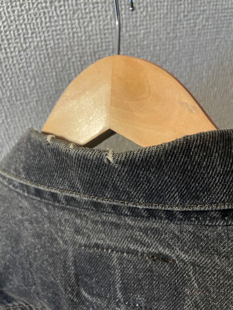 セール！！86s リーバイス 70506 デニムJKT 先染めブラック