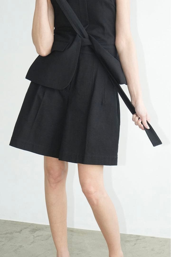 CLANE STITCH BELT HALF PANTS クラネ ハーフパンツ